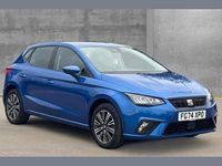 Used Seat Ibiza SE Technology 95 HP (69 kW) 2024 Blue Hatchback