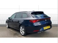 Usata Seat Leon FR 150 CV (110 kW) 2022 Blu Station wagon