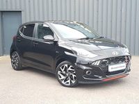 Used Hyundai i10 N Line 100 HP (73 kW) 2021 Pearl  phantom black Hatchback
