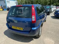 Used Ford Fusion Zetec 80 HP (58 kW) 2009 Blue Hatchback