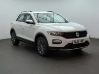 Used VW T-Roc SE 115 HP (84 kW) 2019 White SUV