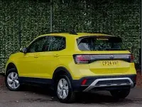 Used VW T-Cross Life 95 HP (69 kW) 2024 Yellow SUV