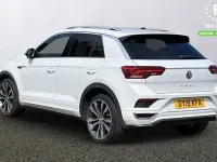 Used VW T-Roc R-line 116 HP (85 kW) 2019 White SUV