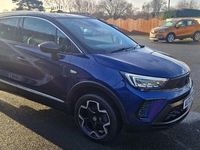 Used Vauxhall Crossland Ultimate 130 HP (95 kW) 2022 Blue SUV