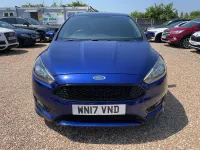 Used Ford Focus ST-Line 120 HP (88 kW) 2017 Blue Hatchback