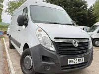 Begagnad Vauxhall Movano 2019 Vit Minibuss