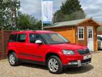 Used Skoda Yeti SE L 110 HP (80 kW) 2016 Red SUV