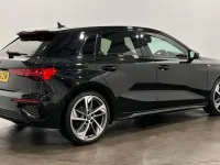Used Audi A3 Sportback Black Edition 150 HP (110 kW) 2023 Black Hatchback