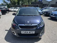 Used Peugeot 108 Allure 82 HP (60 kW) 2014 Blue Hatchback