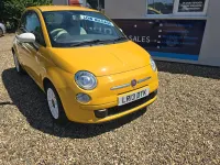 Used Fiat 500 69 HP (50 kW) 2013 Yellow Hatchback