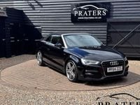 Used Audi A3 Cabriolet S-Line 150 HP (110 kW) 2015 Black Cabriolet