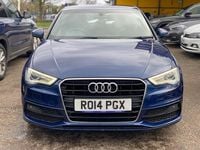 Used Audi A3 Sportback S-Line 2014 Blue Hatchback