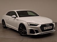 Used Audi A5 S-Line 163 HP (119 kW) 2020 White Coupe