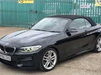 Used BMW 218 M Sport 2016 Black Cabriolet