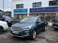 Used Ford Kuga Titanium X 150 HP (110 kW) 2018 Blue SUV