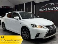 Used Lexus CT200h Sport Line 2015 White Hatchback