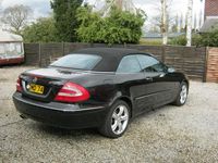 Used Mercedes CLK500 Avantgarde 2004 Black Cabriolet