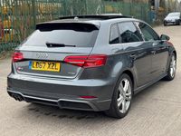 Used Audi A3 S-Line 2017 Grey Hatchback