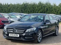Used Mercedes C200 2015 Black Sedan