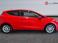 Used Ford Fiesta Zetec 2019 Red Hatchback