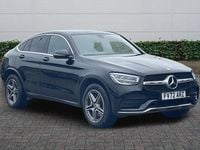Used Mercedes GLC220 AMG line 2022 Black Coupe