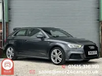 Used Audi A3 S-Line 150 HP (110 kW) 2016 Grey Hatchback