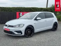 Used VW Golf VII R-line 150 HP (110 kW) 2017 Silver Hatchback