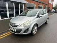 Used Vauxhall Corsa S 85 HP (62 kW) 2012 Silver Hatchback