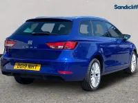 Usata Seat Leon SE Dynamic 116 CV (85 kW) 2019 Blu Station wagon