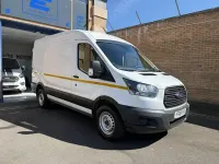 Used Ford Transit 130 HP (95 kW) 2018 White Van