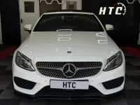 Used Mercedes C220 AMG Line Premium Plus 170 HP (125 kW) 2017 White Cabriolet