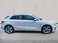Used Audi A3 Sportback S-Line 150 HP (110 kW) 2022 White Hatchback