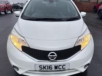 Used Nissan Note S 98 HP (72 kW) 2016 White Hatchback