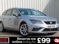 Used Seat Leon ST FR 123 HP (90 kW) 2018 Silver Estate