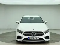Used Mercedes A250 AMG line 2019 White Hatchback