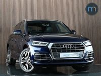 Used Audi Q5 S-Line 252 HP (185 kW) 2018 Blue SUV