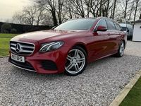 Used Mercedes E220 AMG line 2017 Red Estate