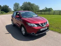 Used Nissan Qashqai Acenta 2015 Red SUV