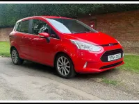 Used Ford B-MAX Titanium 105 HP (77 kW) 2014 Red MPV