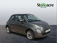 Used Fiat 500 Pop Star 69 HP (50 kW) 2017 Grey Cabriolet