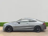 Używany Mercedes C220 AMG line 194 KM (142 kW) 2020 Szary Coupe