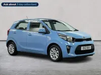 Used Kia Picanto 2020 Blue Hatchback