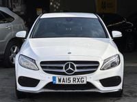 Used Mercedes C200 AMG line 184 HP (135 kW) 2015 White Sedan