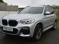 Used BMW X3 M Sport 190 HP (139 kW) 2019 Silver SUV