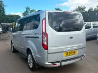 Used Ford Tourneo Custom Titanium 130 HP (95 kW) 2021 Silver Van