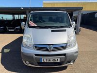 Used Vauxhall Vivaro Sportive 115 HP (84 kW) 2014 Silver MPV