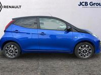 Used Toyota Aygo X-clusiv 71 HP (52 kW) 2021 Blue Hatchback