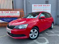 Used Skoda Fabia SE 2015 Red Hatchback