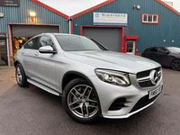 Used Mercedes GLC220 AMG line 2017 Silver Coupe
