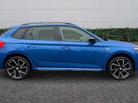 Used Skoda Kamiq Monte Carlo 110 HP (80 kW) 2023 Race blue metallic SUV